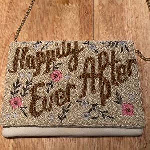 Happily Ever After Bridal Envelope Clutch
